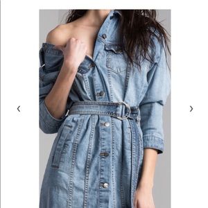 SOLD OUT! DENIM TRENCH/DRESS